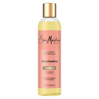 Thumbnail for Shea Moisture Coconut & Hibiscus Massage Oil and Body Oil for Dry Skin, Bath Oil with Coconut Oil and Vitamin E Oil for Skin, 8 oz