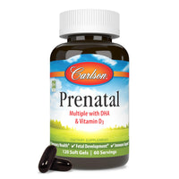 Thumbnail for Carlson Labs Pre-Natal Multivitamin Tablets with DHA, 120 Count