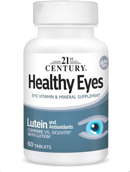 21st Century, Healthy Eyes, Lutein & Zeaxanthin, 60 Capsules