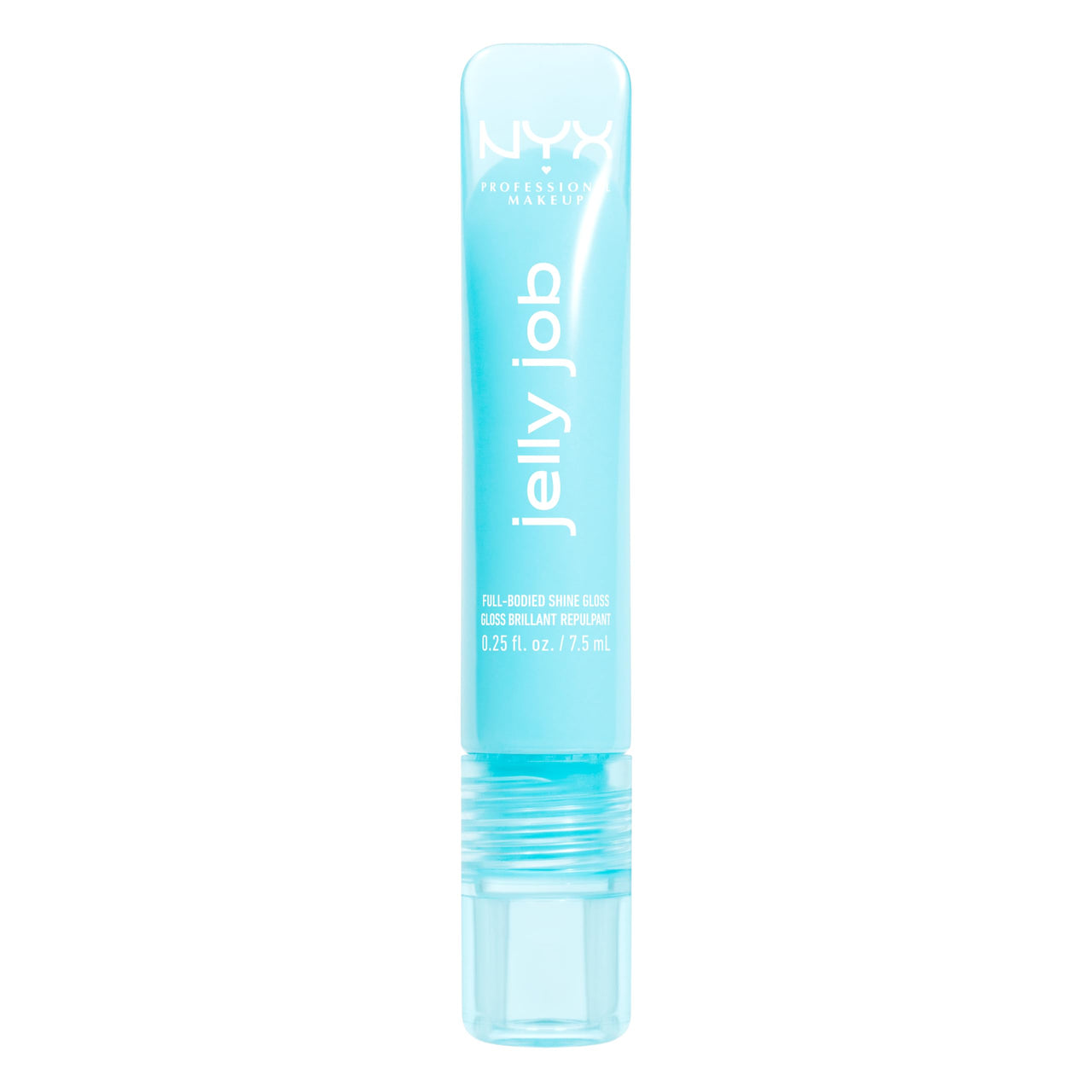 NYX PROFESSIONAL MAKEUP Jelly Job Lip Gloss, Lip Tint Gloss with Full-Bodied, Smoothing, and Hyper-Glossy Shine - Jelly Frost (Icy Blue)