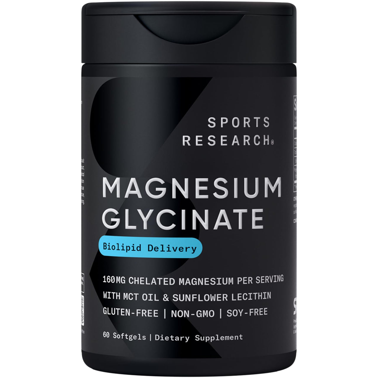 Sports Research® Sleep Pack - Magnesium Glycinate 160mg & Double Strength L-Theanine Supplement 200 mg