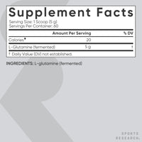 Thumbnail for Sports Research® Gut Health - Fermented L-Glutamine and Turmeric Curcumin C3 Complex® w/BioPerine Black Pepper Extract (60 Servings Each)