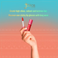 Thumbnail for Juvia's Place, Lip Gloss Reflect Cherry Love, Red The Reds & Berries,Long Lasting Hydrating, Rich, Bright, 16 oz.