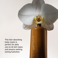 Thumbnail for CYKLAR Nutrient Rich Body Cream. Vanilla Verve Nourishing Moisturizer with Niacinamide and Banana Flower Extract. Deep Hydration, Thick Body Lotion, Dry Skin Cream for Women and Men, 8 Fl Oz