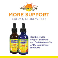 Thumbnail for Nature's Life B-12 Drops, Methlycobalamin 4 oz (2 Fl Oz (Pack of 1))