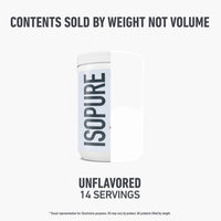 Thumbnail for Isopure Collagen Peptides Powder, Promotes Hair, Nail, Skin and Joint Health, with Vitamin C and Biotin, Unflavored, 20g Collagen Peptides Per Serving, 11.36 Oz, 14 Servings (Packaging May Vary)