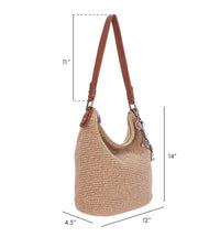 Thumbnail for The Sak Sequoia Hobo Bag - Hand Crochet Women's Handbag for Everyday & Travel - Durable, Large Purse With Shoulder Bag Strap & Zipper Pocket - Bamboo
