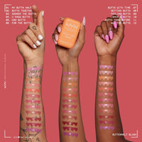 Thumbnail for NYX PROFESSIONAL MAKEUP Buttermelt Powder Blush, Fade and Transfer-Resistant Blush, Up to 12HR Make Up Wear, Vegan Formula - Sooner The Butta