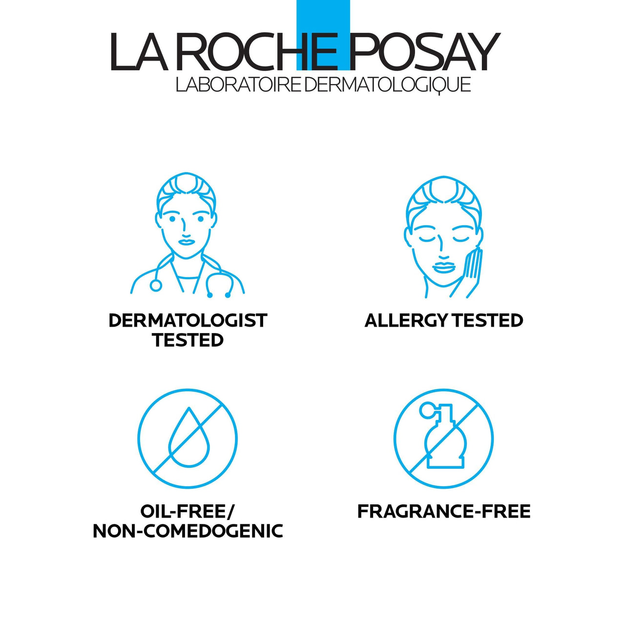 La Roche-Posay Effaclar Purifying Foaming Gel Cleanser for Oily Skin, With Zinc Pidolate To Remove Excess Oil & Shine, Alcohol Free & Oil Free, Face Wash For Oily Skin, Sensitive Skin Tested
