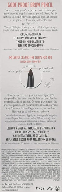 Thumbnail for Benefit Goof Proof Brow Pencil Super Easy Eyebrow Shaping and Filling Tool - Shade 4