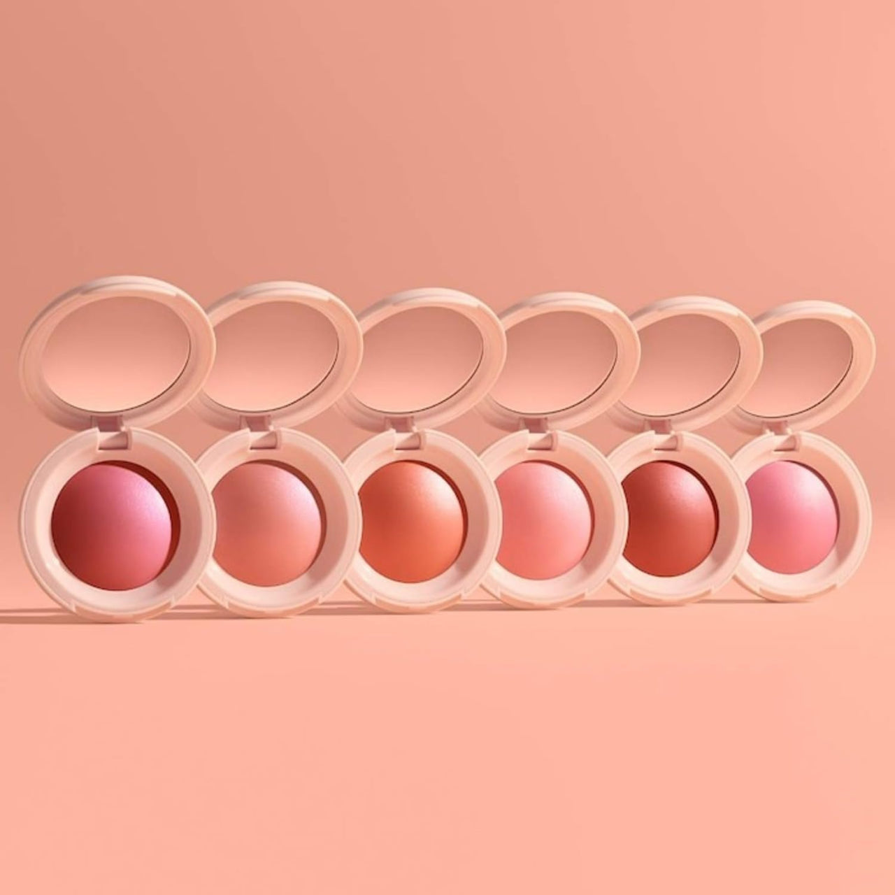 Rare Beauty Soft Pinch Luminous Powder Blush, Joy (muted peach), Radiant Finish, 0.098 oz/2.8 g