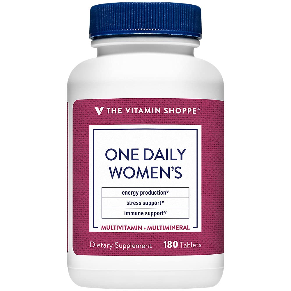 The Vitamin Shoppe One Daily Women's Multivitamin (180 Tablets)