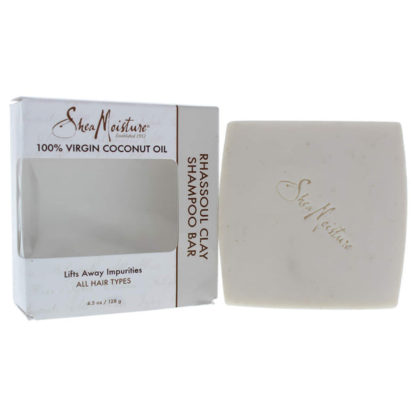 100% Virgin Coconut Oil Clay Shampoo Bar, 4.5 Ounce (Pack of 1)