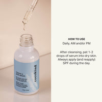 Thumbnail for Cocokind Vitamin C Glow Serum with Azelaic Acid and Sea Grape Caviar for Bright and Even Skin, 1 Fl Oz