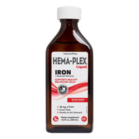Thumbnail for NaturesPlus Hema-Plex Liquid Iron, Mixed Berry - 8.5 oz - Iron & Essential Nutrients - Vegan, Gluten Free - 25 Servings
