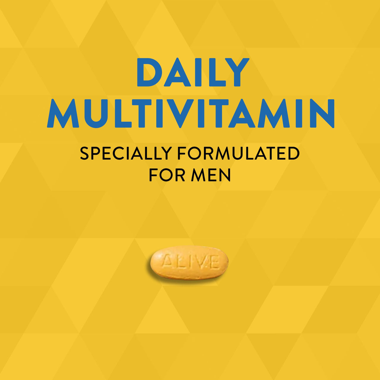 Nature's Way Alive! Men's Complete Daily Multivitamin, Supports Energy Metabolism & Muscle Function*, with B-Vitamins, Gluten Free, 130 Tablets (Packaging May Vary)