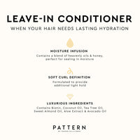 Thumbnail for PATTERN Beauty by Tracee Ellis Ross Leave-In Conditioner 25 fl oz - Rich Moisture for Curly, Coily and Tight-Textured Hair, 3a to 4c