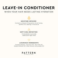 Thumbnail for PATTERN Beauty by Tracee Ellis Ross Leave-In Conditioner 25 fl oz - Rich Moisture for Curly, Coily and Tight-Textured Hair, 3a to 4c
