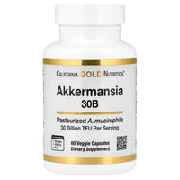 Thumbnail for California Gold Nutrition Akkermansia 30B, 60 Veggie Capsules