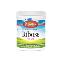 Thumbnail for Carlson - Ribose, 100% Pure D-Ribose, Non-GMO, Energy Production, Muscle Recovery & Athletic Performance, 17.6 oz (500 g)