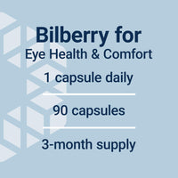 Thumbnail for Life Extension Standardized European Bilberry Extract, 100 mg, MirtoSelect® Vaccinium myrtillus, Eye Health, Circulation, Lubrication, Gluten-Free, Non-GMO, Vegetarian, 90 Capsules