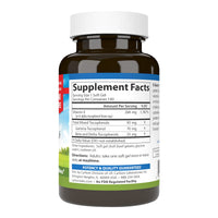 Thumbnail for Carlson - E-Gems Plus, 400 IU (268 mg), Natural-Source Vitamin E, Optimal Wellness, 140 Soft Gels