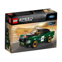 Thumbnail for LEGO Speed Champions 1968 Ford Mustang Fastback 75884 Building Kit (183 Pieces)