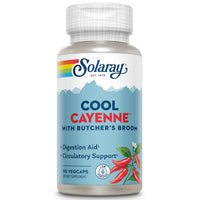 Thumbnail for SOLARAY Cool Cayenne Pepper 40,000 HU with Butchers Broom for Healthy Circulation Support | 90 VegCaps