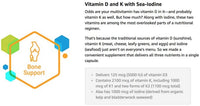 Thumbnail for Life Extension Vitamins D and K with Sea-Iodine, 90 Caps (Pack of 2)