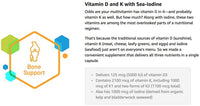 Thumbnail for Life Extension Vitamins D and K with Sea-Iodine, 90 Capsules