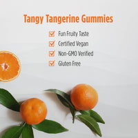 Thumbnail for Nordic Naturals Kids Vitamin C Gummies - Tangy Tangerine - 60 Gummies - Vegan Vitamin C Supplement - Children’s Immunity and Antioxidant Support - 250 mg per Serving - 30 Servings