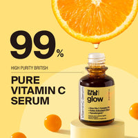 Thumbnail for GANGNAM glow 125 Hours Antioxidant Serum with Pure Vitamin C & Ferulic Acid | Korean Glass Skin Products | Vitamin C Face Serum | Korean Skin Care | Serum Vitamina C - 1.01fl oz (30ml)