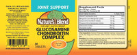Thumbnail for Nature's Blend Glucosamine Chondroitin Complex Tablets, 60 Tabs