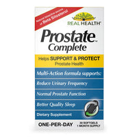 Thumbnail for Real Health Prostate Complete - Prostate Supplements for Men, Prostate Health, Prostate Relief, Saw Palmetto for Men, One-per-Day Prostate Formula - 30 Count