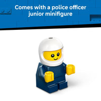 Thumbnail for LEGO City Rides – Police Truck Building Toy for Kids - Pretend Play Set for Boys & Girls, Ages 5+ - with Police Officer Junior Minifigure - Gift Idea for Birthdays - 60481