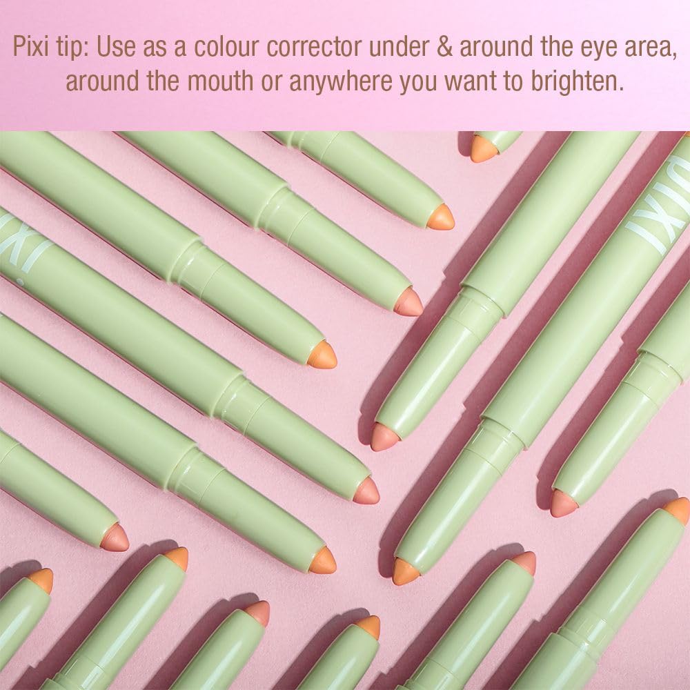 Pixi Beauty CC Crayon Bright Undereye, Concentrated Colour Correcting Pencil Concealer, Neutralize Under-Eye Darkness, For Fair to Tan Skin Tones 1.2g / 0.04oz