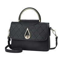 Thumbnail for Covelin Women's Small Leather Handbag Tote Shoulder Crossbody Bag Black