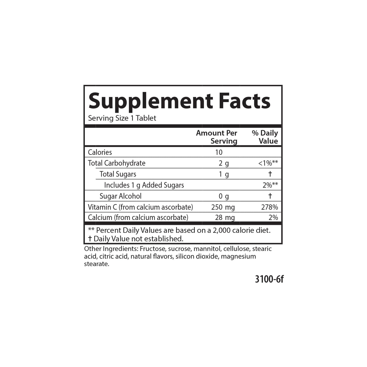 Carlson - Kid's Chewable Vitamin C, 250 mg, 1 g of Sugars, Immune Support & Optimal Wellness, Antioxidant, Tangerine, 60 Vegetarian Tablets