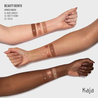 Thumbnail for Kaja Beauty Bento Collection - Bouncy Eyeshadow Trio | Warm Honey Tones, Travel Size, 10 Spiked Ginger, 2019 Allure Best of Beauty Award, 0.03 Oz