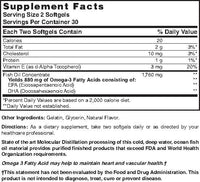 Thumbnail for Nature's Blend Fish Oil 1760 mg Omega 3 Extra Strength - 60 Softgels