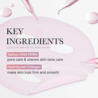 Thumbnail for medicube Jelly Gel Mask with Salmon DNA PDRN Pink Collagen | Overnight Face Mask for Glass Glow Skin | Elasticity, Hydrating, Firming and Moisturizing | Korean Skincare, 28g x 4ea