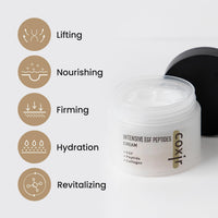 Thumbnail for coxir INTENSIVE EGF PEPTIDES CREAM l Day&Night Firming Cream l EGF(Epidermal Growth Factor), Peptides, Niacinamide, Panthenol, Collagen l Korean Skincare [50ml/1.69fl.oz]