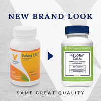 Thumbnail for The Vitamin Shoppe Relora Calm, Clinically Studied Ingredient, Herbal Supplement That Supports Mood and Relaxation, Once Daily (60 Veggie Capsules)