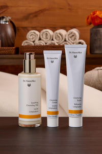 Thumbnail for Dr. Hauschka Soothing Cleansing Milk, Sensitive Skin pH Balanced Facial Cleanser & Make Up Remover for all skin types, Certified Natural, 4.9 Fl Oz