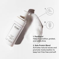 Thumbnail for OUAI Air Dry Foam - Hair Mousse for Curly Hair & Beach Waves - Conditioning & Detangling With Kale and Carrot Extract - Paraben, Phthalate and Sulfate Free (4 Oz)
