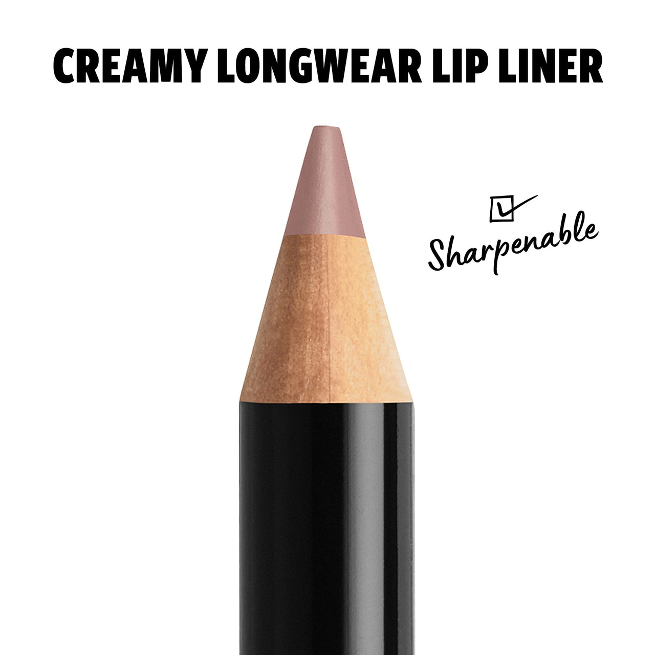 NYX PROFESSIONAL MAKEUP Slim Lip Pencil, Long-Lasting Creamy Lip Liner - Mauve