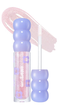 Thumbnail for COLORGRAM Fruity Glass Tint #1004 Pink Gloss | Hydrating Lip Gloss for All-Day Wear | Long Lasting Moisturizing