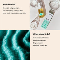 Thumbnail for Stratia Rewind Firming & Hydrating Serum with Hyaluronic Acid & Niacinamide - Moisturizes & Evens Skin Tone with DMAE for Smooth, Plump Skin, 1.3 Fl Oz