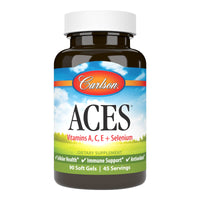 Thumbnail for Carlson - ACES, Vitamins A, C, E + Selenium, Cellular Health & Immune Support, Antioxidant, 90 Softgels