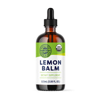 Thumbnail for Vimergy USDA Organic Lemon Balm Tincture Herbal Supplement – Can be Used in Tea - Non-GMO, Alcohol-Free –115 mL (1 mL/Serving)